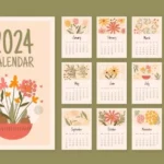 Link download kalender 2024. (freepik)