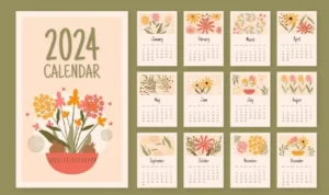 Link download kalender 2024. (freepik)