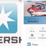 Aplikasi penghasil uang Maersk yang diduga menggunakan skema ponzi.