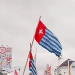 AMP Diduga Kibarkan Bendera Bintang Kejora dan Teriak Papua Bukan Merah Putih