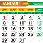 Download Kalender 2024 Lengkap dan Daftar Hari Libur