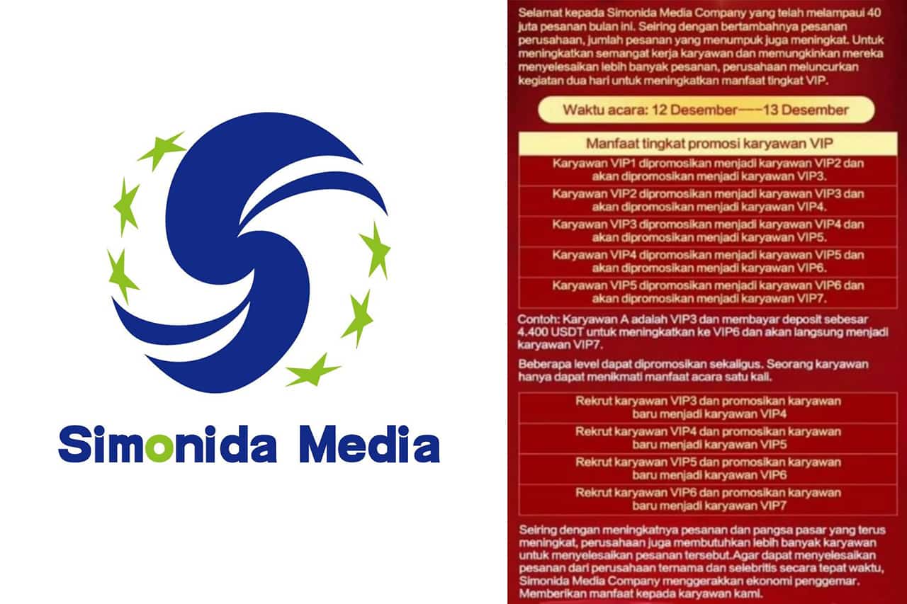 Aplikasi Penghasil Uang Media Simonida Diduga Akan Scam!