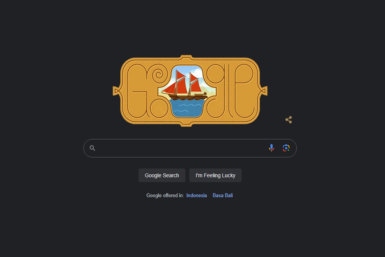 Kapal Pinisi Dijadikan Google Doodle Hari Ini, Berikut Sejarahnya