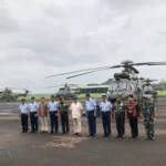 Menhan Serahkan 8 Helikopter H22M ke Lanud Atang Sendjaja