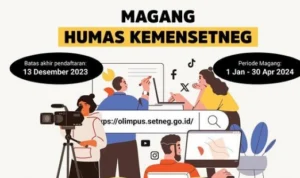 Berikut cara magang Humas Kemensetneg 2024 dan berkas persyaratan yang dapat disiapkan oleh para calon peserta magang/ Tangkap layar Instagram @kemensetneg.ri