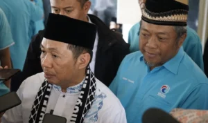 Memasuki masa kampanye, Partai Gelora Jawa Barat dapat dukungan dari para Kiai dan ajengan di Jawa Barat yang hadir dalam dialog kebangsaan.