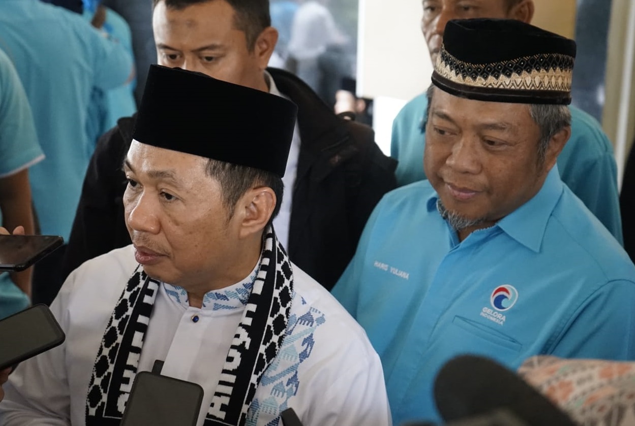 Memasuki masa kampanye, Partai Gelora Jawa Barat dapat dukungan dari para Kiai dan ajengan di Jawa Barat yang hadir dalam dialog kebangsaan.