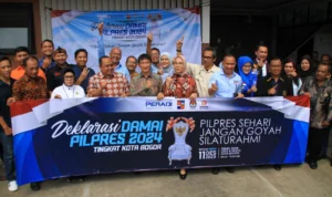 Panpel Sayangkan KPU dan Bawaslu Kota Bogor Absen dalam Deklarasi Damai Pilpres 2024