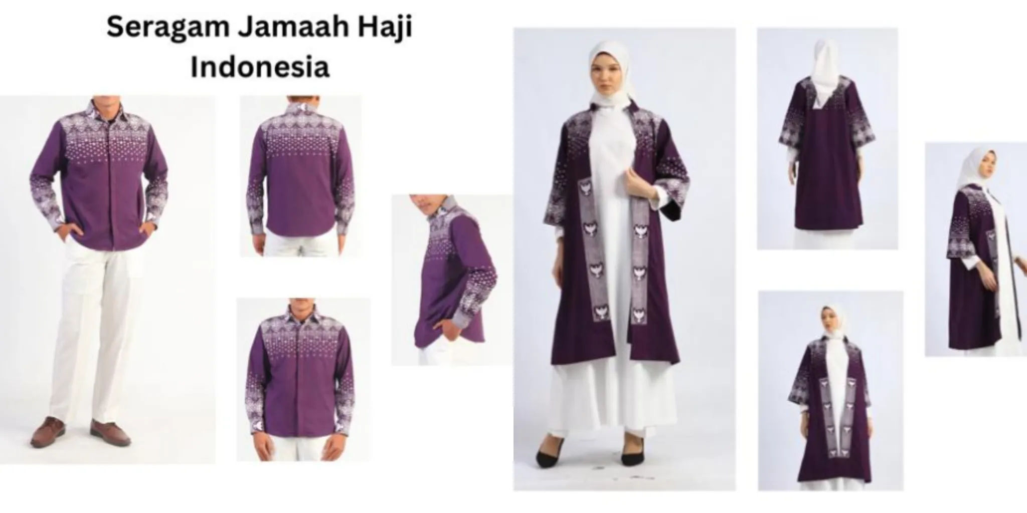 Model Seragam Baju Batik Baru Jemaah Haji 2024, Cek Filosofi Motif yang Digunakan di Bawah Ini/ Dok. Kemenag