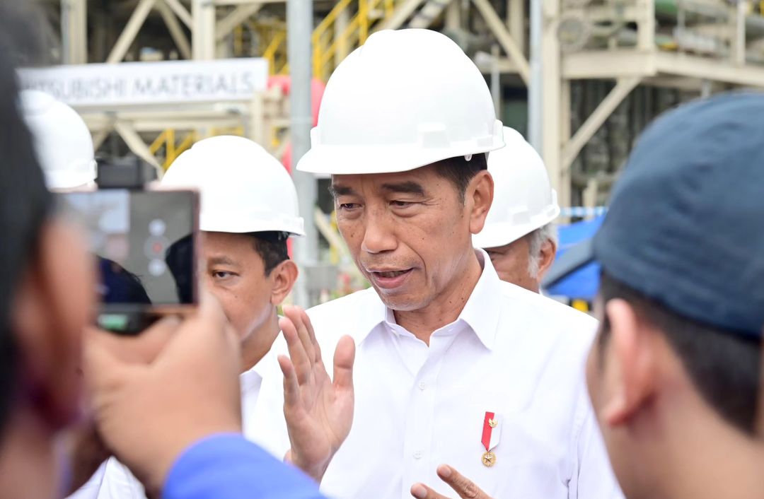 Jokowi Meletakan Batu Pertama Untuk Pembangunan RSUP IKN