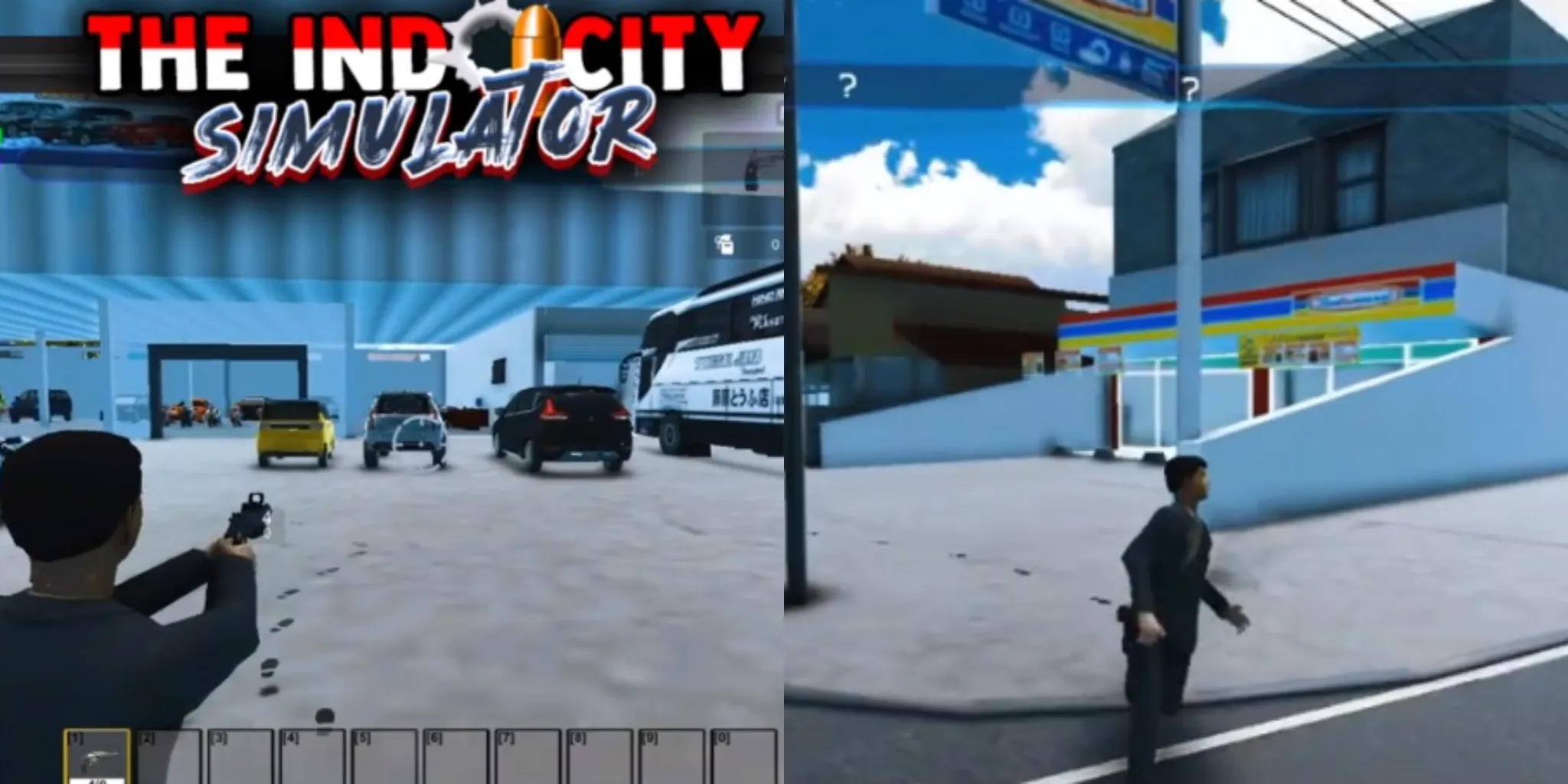 Game The Indo City Simulator 2023 Mirip GTA dan Gratis, Berikut Jadwal Rilisnya/ Kolase TikTok @verlyananda