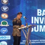 Kepala Dinas Penanaman Modal dan Pelayanan Terpadu Satu Pintu (DPMPTSP) Kota Bandung, Ronny Ahmad Nurudin saat membuka Bandung Investment Summit 2023, di Trans Luxury Hotel, pada Selasa (5/12).