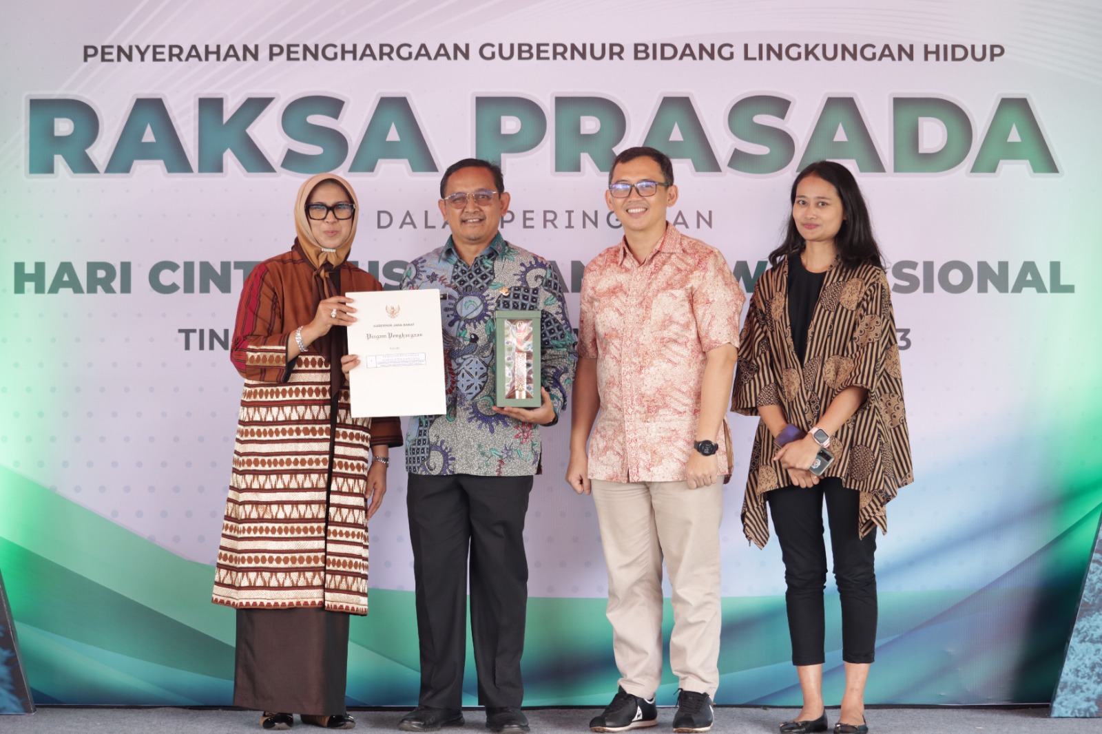 Pemkab Bandung kembali raih Anugerah Raksa Prasada dari Pemprov Jabar.