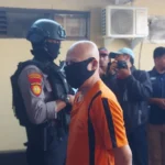 AS (57), mantan Kadis DKP3 Kota Sukabumi yang ditetapkan sebagai tersangka kasus penipuan.