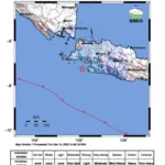 Gempa Bumi Tektonik M 4,9 Guncang Banten dan Sekitarnya