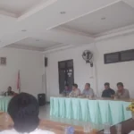 Suasana mediasi antara penggarap dan PT BSS terkait lahan Cijeruk, Kabupaten Bogor (20/12).