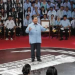 Rangkuman Hasil Debat Pertama Capres 2024 Putaran Pertama, Prabowo: Pentingnya hukum, HAM, Pemberantasan Korupsi Dapat Mencegah Krisis