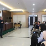 Bawaslu Kota Bandung menggelar rapat dalam kantor (RKD), persiapan rekrutmen Pengawas Tempat Pemungutan Suara (PTPS), menyambut kontestasi Pemilu 2024, Minggu 24 Desember 2023.