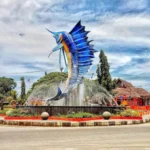Tugu Marlin, ikon Kabupaten Pangandaran.