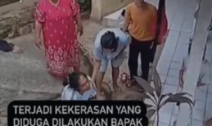 Polres Sukabumi Amankan Ayah yang Diduga Siksa Anak Kandung hingga Terkapar