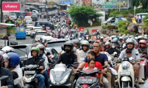 Ilustrasi: Kemacetan di Kawasan Puncak Bogor.