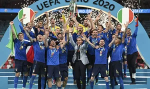 Italia saat juara Piala Eropa 2020 dengan campuran local pride dan oriundi.