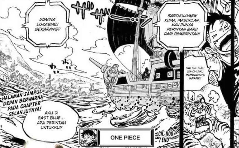 Prediksi One Piece 1101: Motif Kuma Mengunjungi Desa Foosha Berkaitan dengan Nika?