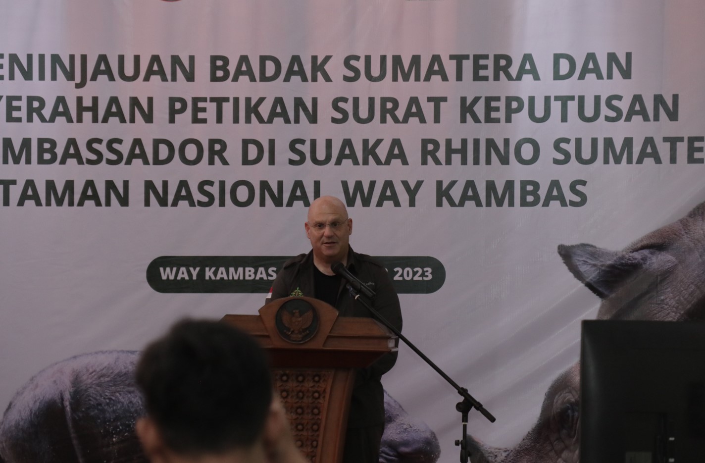 USAID Apresiasi Komitmen KLHK dan YABI Jaga Ekosistem dan Populasi Badak Sumatera