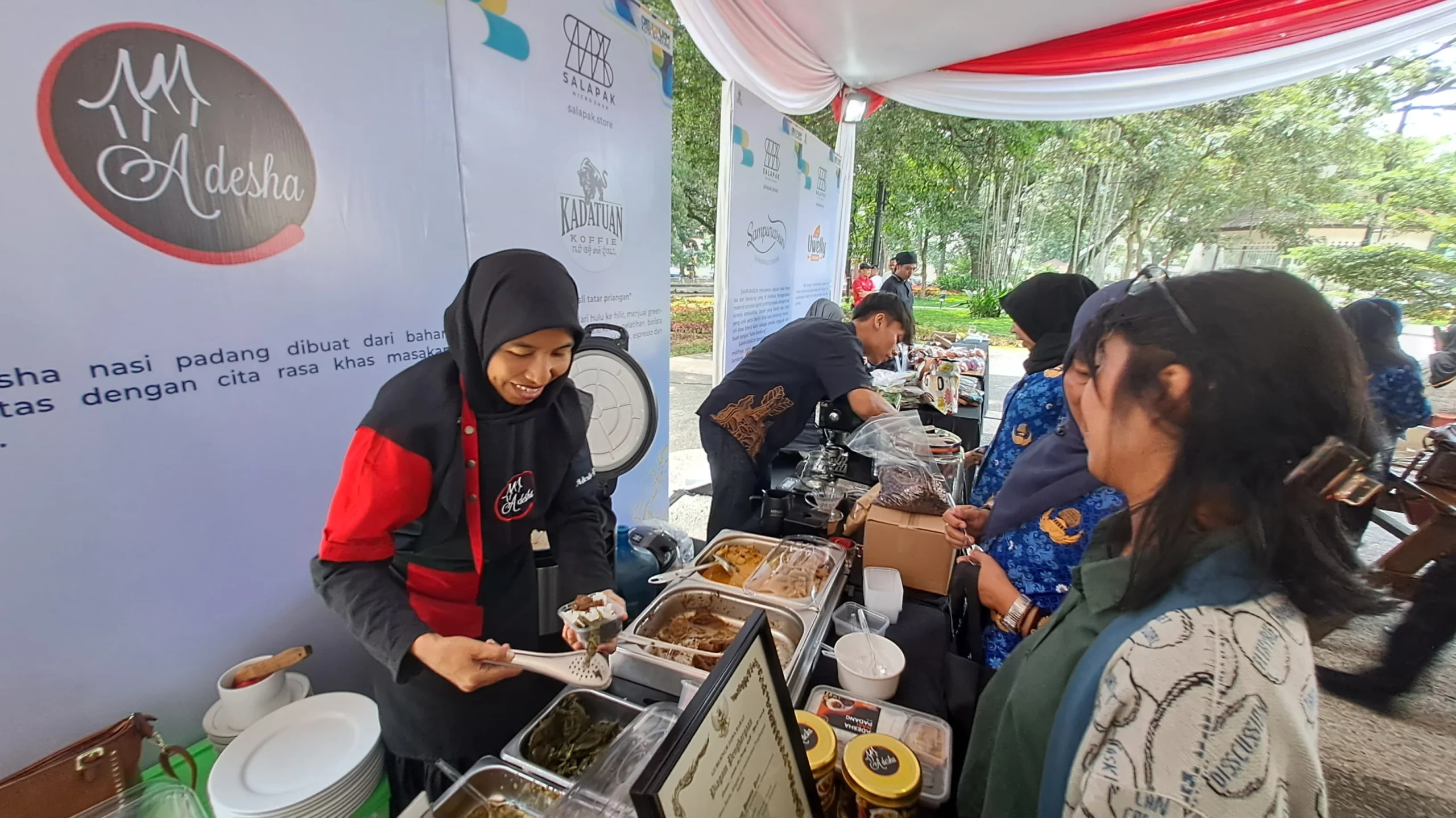 Dinas Koperasi dan UKM Kota Bandung Menggelar Acara Icip-Icip Produk Serba Lokal (Serlok)