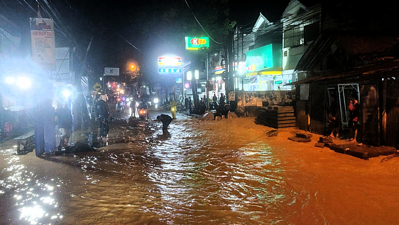 Doc. Ilustrasi Banjir di Kota Cimahi (istimewa)