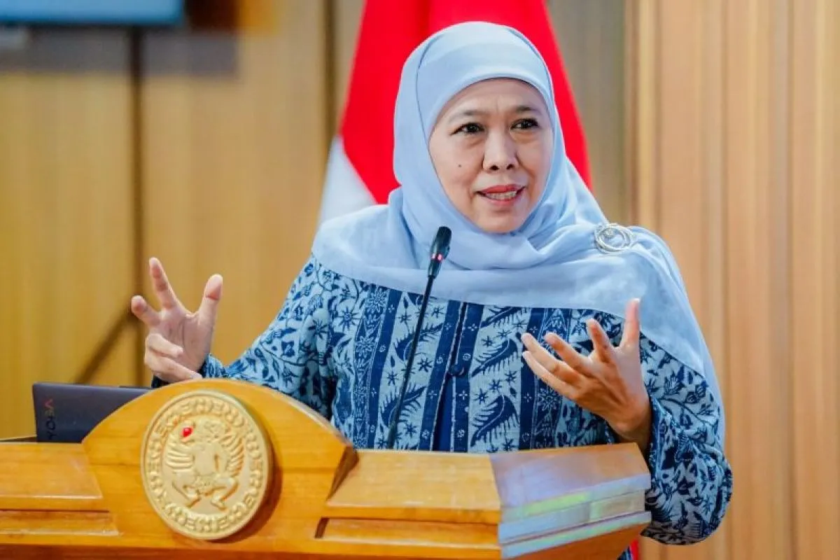 Gubernur Jatim, Khofifah Indar Parawansa siap menangkan Prabowo-Gibran di Pemilu 2024.