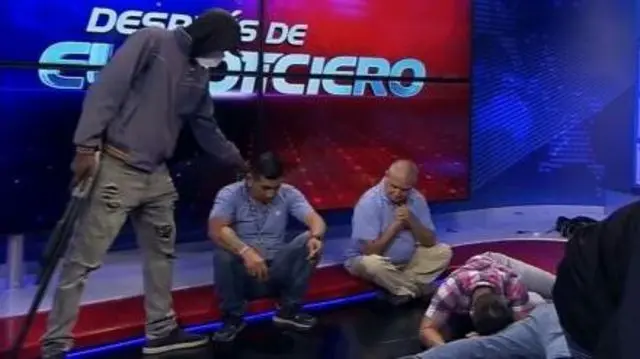Geng Bersenjata di Ekuador Serang Stasiun TV saat Siaran Langsung!