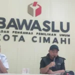 Doc. Akhmad Yasin Nugraha, Divisi P2HM Bawaslu Kota Cimahi (kanan) (doc. Istimewa)