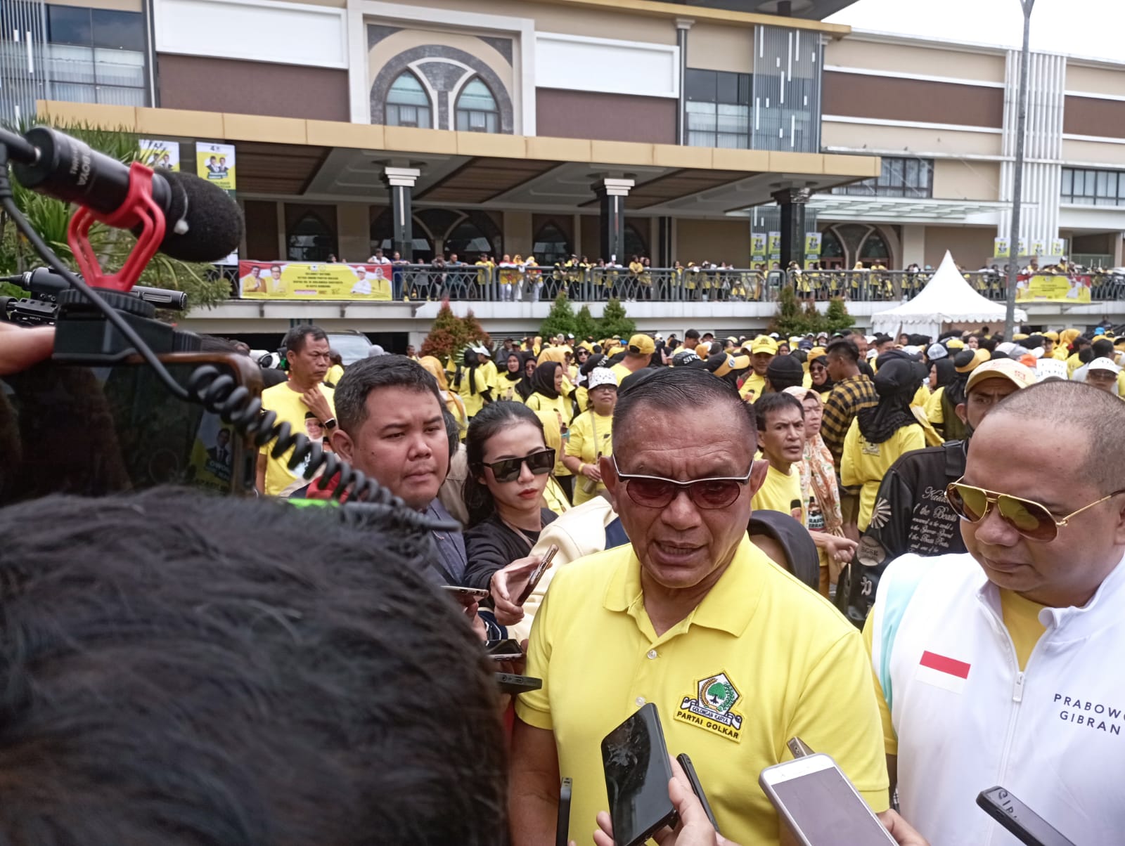 Dok. Sekjen Partai Golkar, Lodewijk Freidrich Paulus, Jum'at (19/1). Foto. Sandi Nugraha.