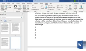 3 Tips Menghapus Halaman Kosong di Microsoft Word Agar Dokumen Lebih Rapi