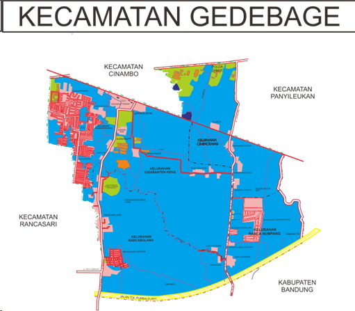 Gedebage merupakan wilayah paling terdampak jika sesar Lembang bergerak.