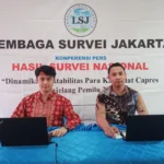 LSJ merilis hasil riset terbaru tentang elektabilitas kandidat terkuat Gubernur DKI 2024-2029 yaitu Ridwan Kamil.