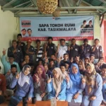 Relawan Untuk Majukan Indonesia (RUMI) melakukan giat Sapa Tokoh di Kabupaten Tasikmalaya. untuk mendujkung Capres 02 Prabowo - Gibran