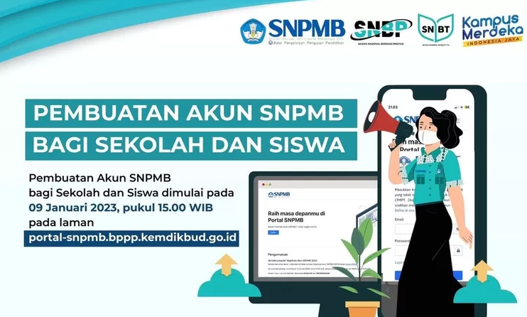 Langkah-Langkah Proses Pendaftaran akun SNPMB Tahun 2024