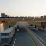 Desain pembangunan Jalan Tol Akses Pelabuhan Patimban.