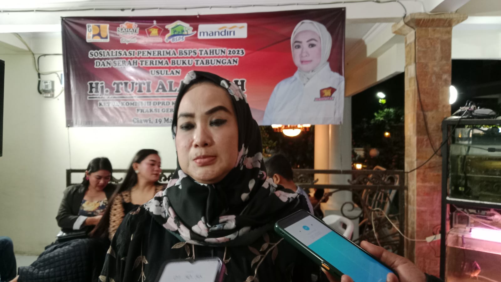 Tuti Alawiyah, politisi Partai Gerindra asal Kabupaten Bogor.