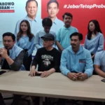 Visbro Jabar deklarasikan dukungan untuk Prabowo Gibran, Minggu 7 Januari 2024.