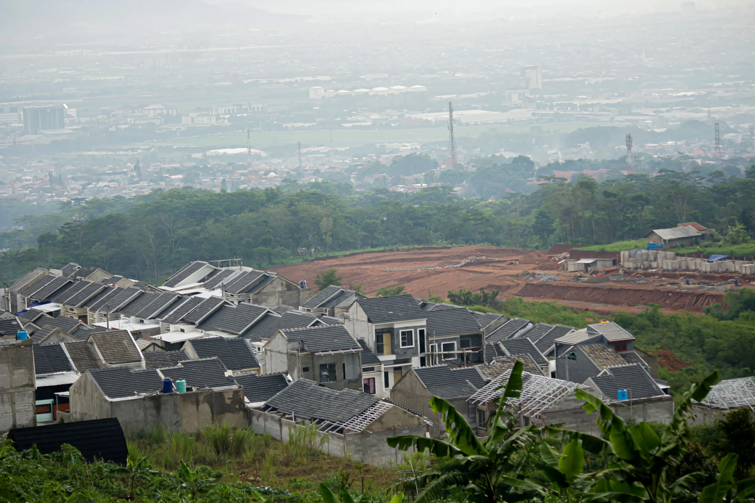 Ilustrasi: Pembangunan di Kawasan Bandung Utara (KBU).