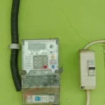 Ilustrasi: KwH Meter belum diisi ulang imbas kenaikan pajak listrik di Kota Banjar.