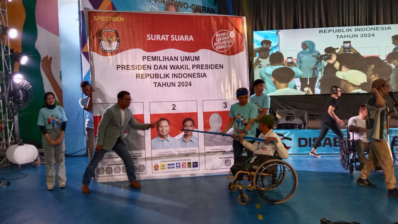 Ridwan Kamil: Dukungan Warga Disabilitas Jadi Booster TKD Jabar Menangkan Prabowo-Gibran