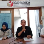 Kampanye: Divisi Penanganan Pelanggaran dan Penyelesaian Sengketa pada Panwascam Cimahi Selatan, Trie Endah Julianti, Minggu 28 Januari 2024.