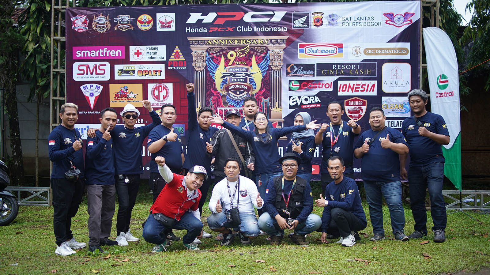 Honda PCX Indonesia (HPCI) Chapter Bogor Rayakan Anniversary ke-9
