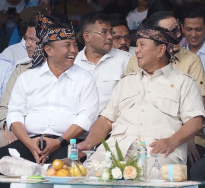 Kala Menhan Prabowo Puji Kinerja Pj Bupati Sumedang