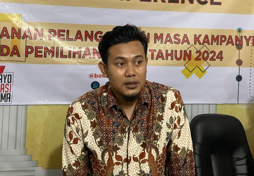 Ketua Bawaslu Kabupaten Bandung Barat (KBB), Riza Nasrul Falah Sopandi. Rabu (31/1).
