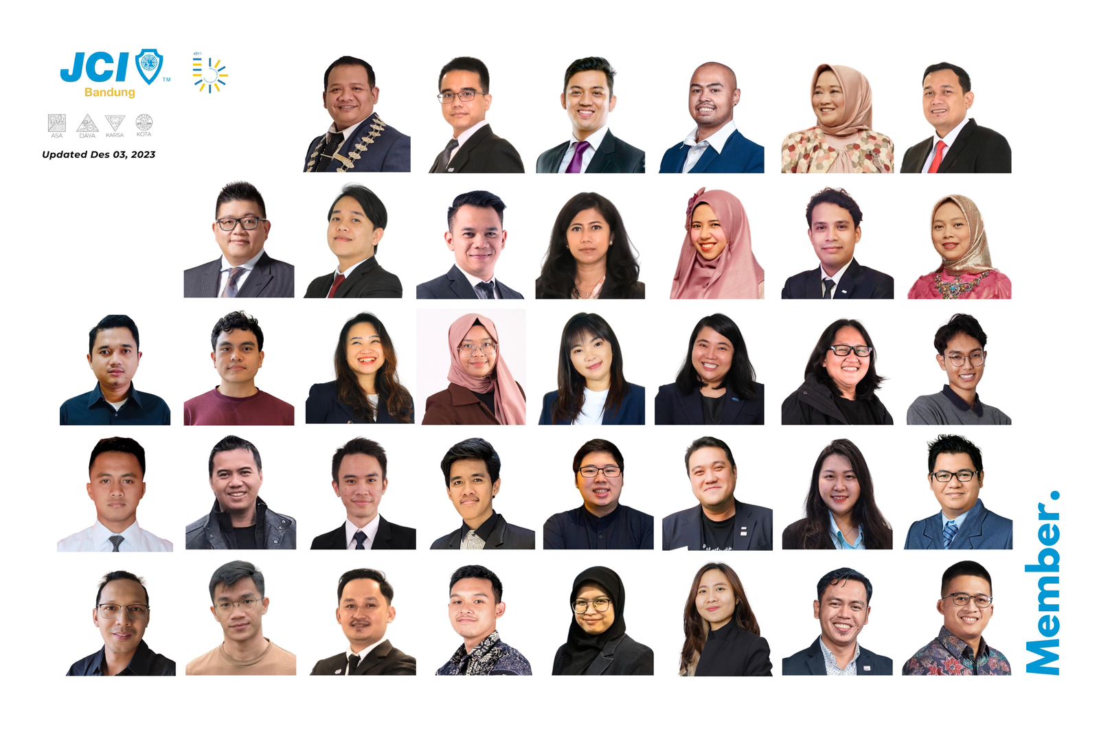 JCI Bandung Menjadi Bagian Perkembangan Kota Bandung Melalui 130 Program di Tahun 2023